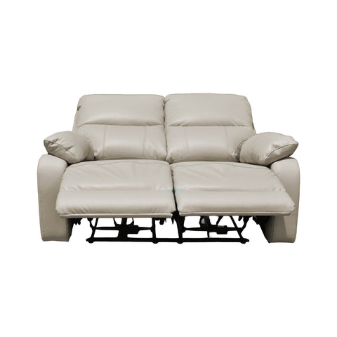 Sala Nantes - Sofá y Love Seat - Piel Madras Alabaster