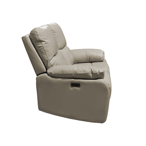 Sala Nantes - Sofá y Love Seat - Piel Madras Alabaster