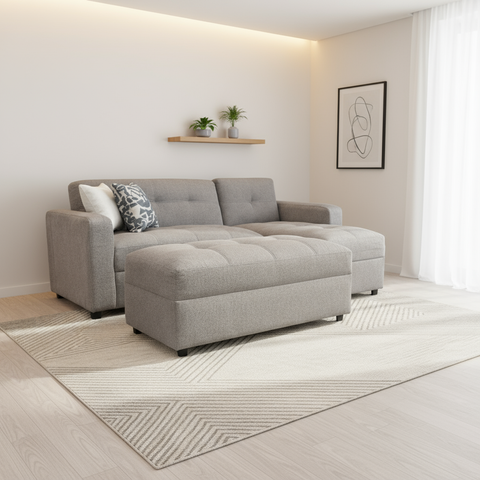 Sala Esquinera Nizo Chaise Derecho - Jeff Pweter