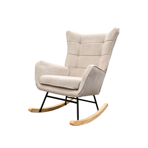 Sillón Mecedora Nuuk - Beige
