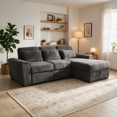 Sofá Cama Onyx - Gris