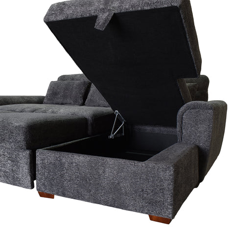Sofá Cama Onyx - Gris