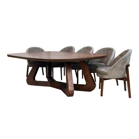 Comedor Paris - 10 sillas - Gris