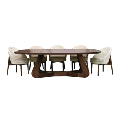 Comedor Paris - 10 sillas - Beige