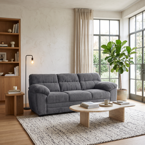 Sala Peralta - Sofá y Love Seat - Boss Latte