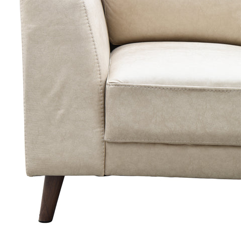 Sala Esquinera Río - Chaise Derecho - Nappa Sand