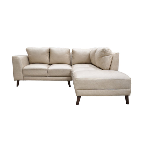 Sala Esquinera Río - Chaise Derecho - Nappa Sand