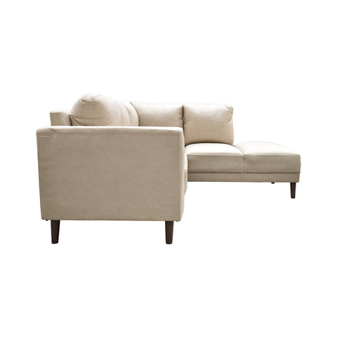 Sala Esquinera Río - Chaise Derecho - Nappa Sand