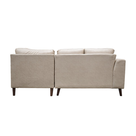 Sala Esquinera Río - Chaise Derecho - Nappa Sand