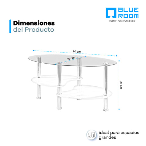 Mesa de Centro Crom Roval