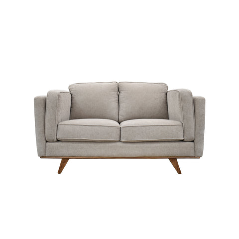 Sala Saga - Sofa y Love Seat - Voiron Tan