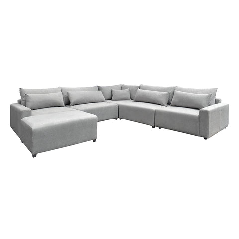 Sala Modular Sagapon 6 Pzas - Osi Grey