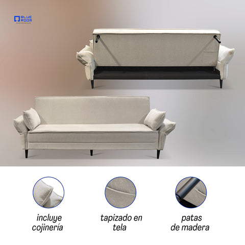 Sofá Cama Livenza - Beige Dusk