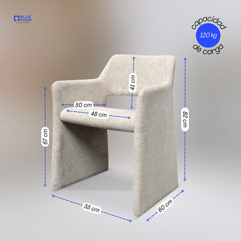 Silla Giani - Tela Beige