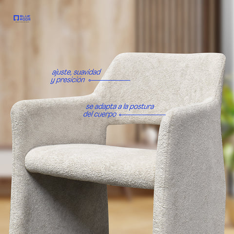 Silla Giani - Tela Beige
