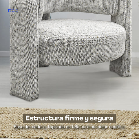 Sillón Haven - Tela Blanco