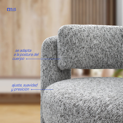Sillón Haven - Tela Blanco