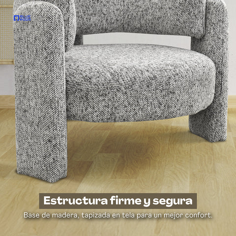 Sillón Haven - Tela Blanco