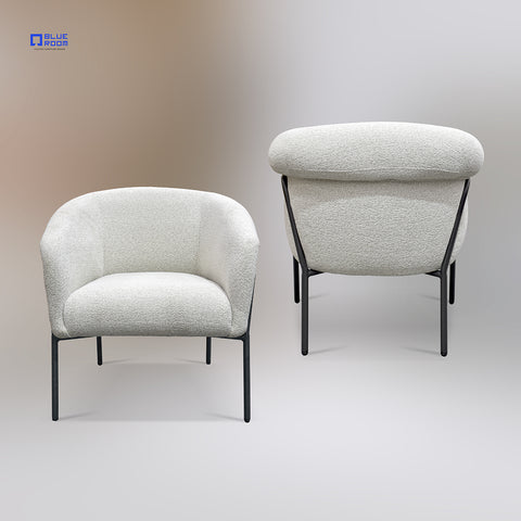 Sillón Trento - Tela Blanco
