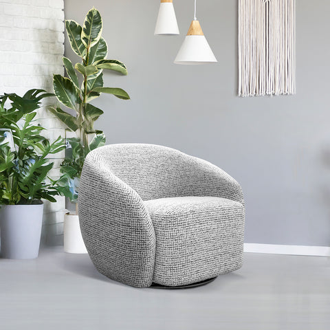 Sillón Vika - Tela  Negro