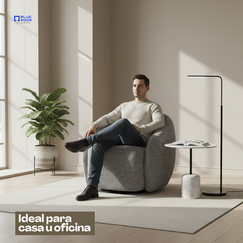Sillón Vika - Tela  Negro