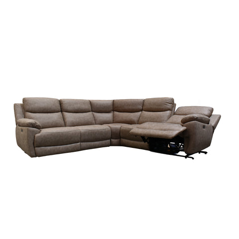 Sala Modular Eléctrica  Reclinable Sofía - Beige