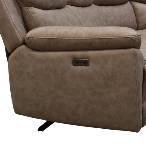 Sala Modular Eléctrica  Reclinable Sofía - Beige