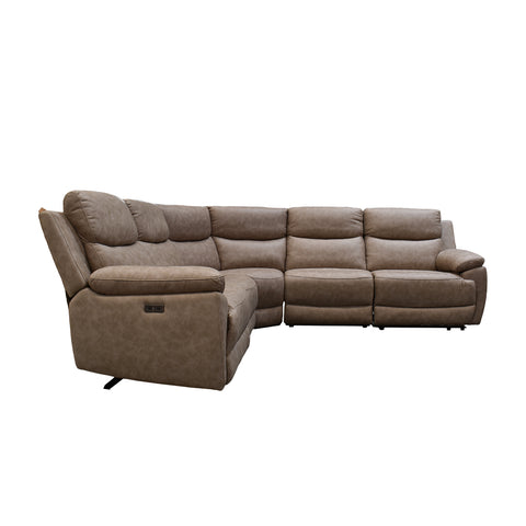 Sala Modular Eléctrica  Reclinable Sofía - Beige