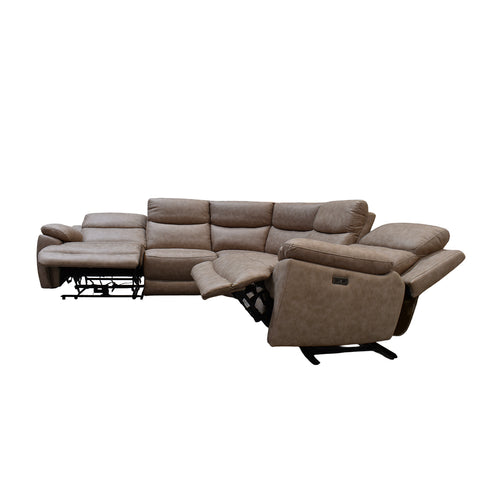 Sala Modular Eléctrica  Reclinable Sofía - Beige