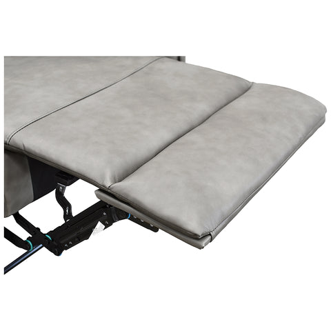 Sala Stella - Sofá y Love Seat - Tacto Piel Gris