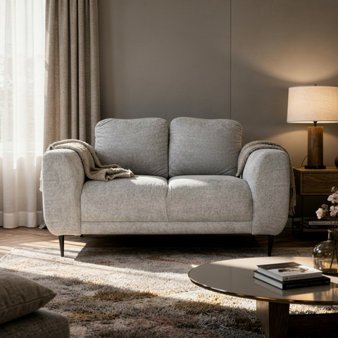 Love Seat Valencia - Osi Silver
