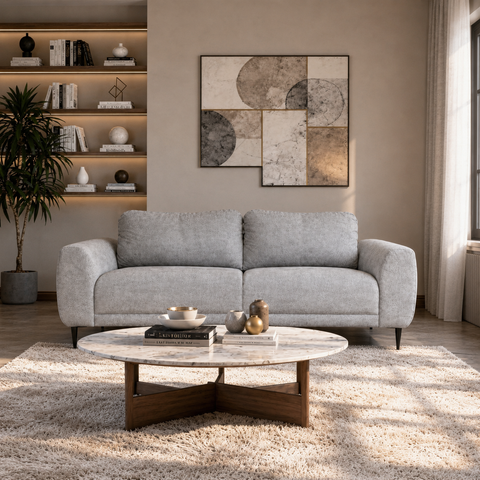 Sofa Valencia - Osi Silver