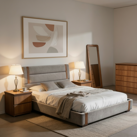 Recamara Varek 5 Pzas - Walnut