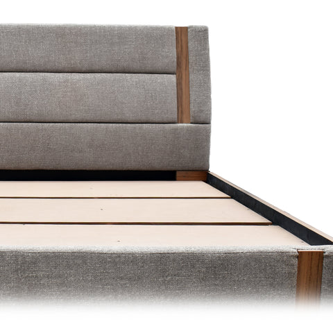 Cama Con Base Varek - Walnut