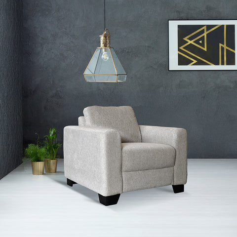 Sillón Ximena - Tela Ribiera Cream