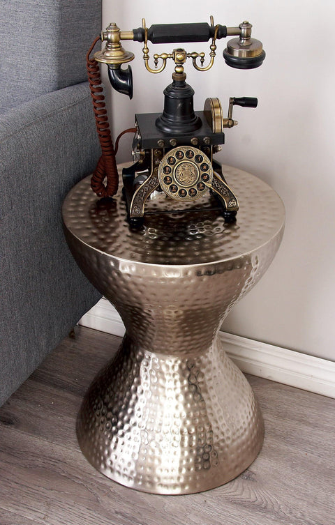 Mesa lateral Iron - Silver - Blue Room