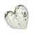 Escultura Corazón Porcelana - Silver