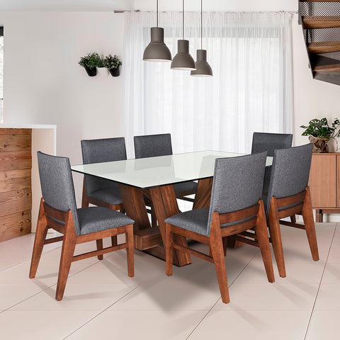 Set de Comedor Sidney - 6 sillas