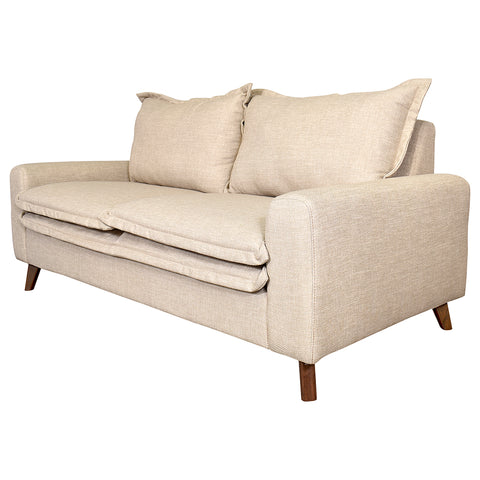 Sala Milos Sofa y Love Seat - Enora Cream