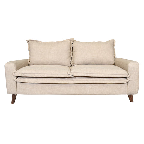 Sala Milos Sofa y Love Seat - Enora Cream