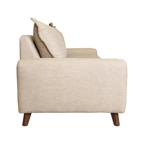 Sala Milos Sofa y Love Seat - Enora Cream