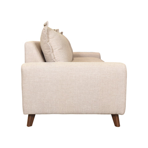 Sala Milos Sofa y Love Seat - Enora Cream