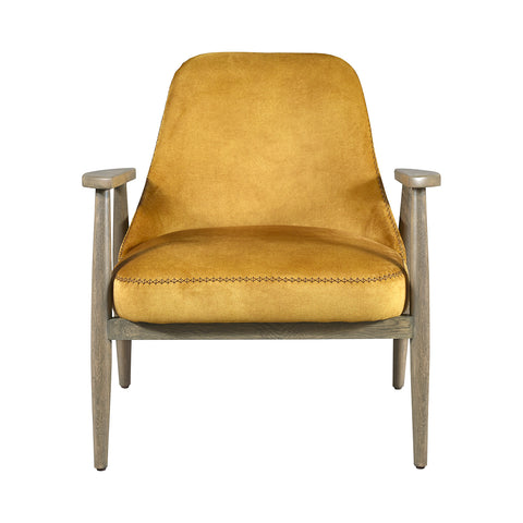Sillón Seattle - Negro Holland Velvet Terracota